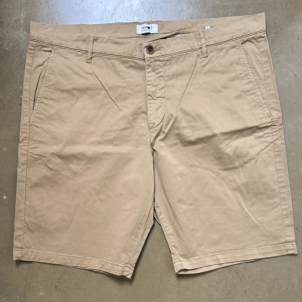 Men's Tan Chino Shorts - Classic Summer Staple